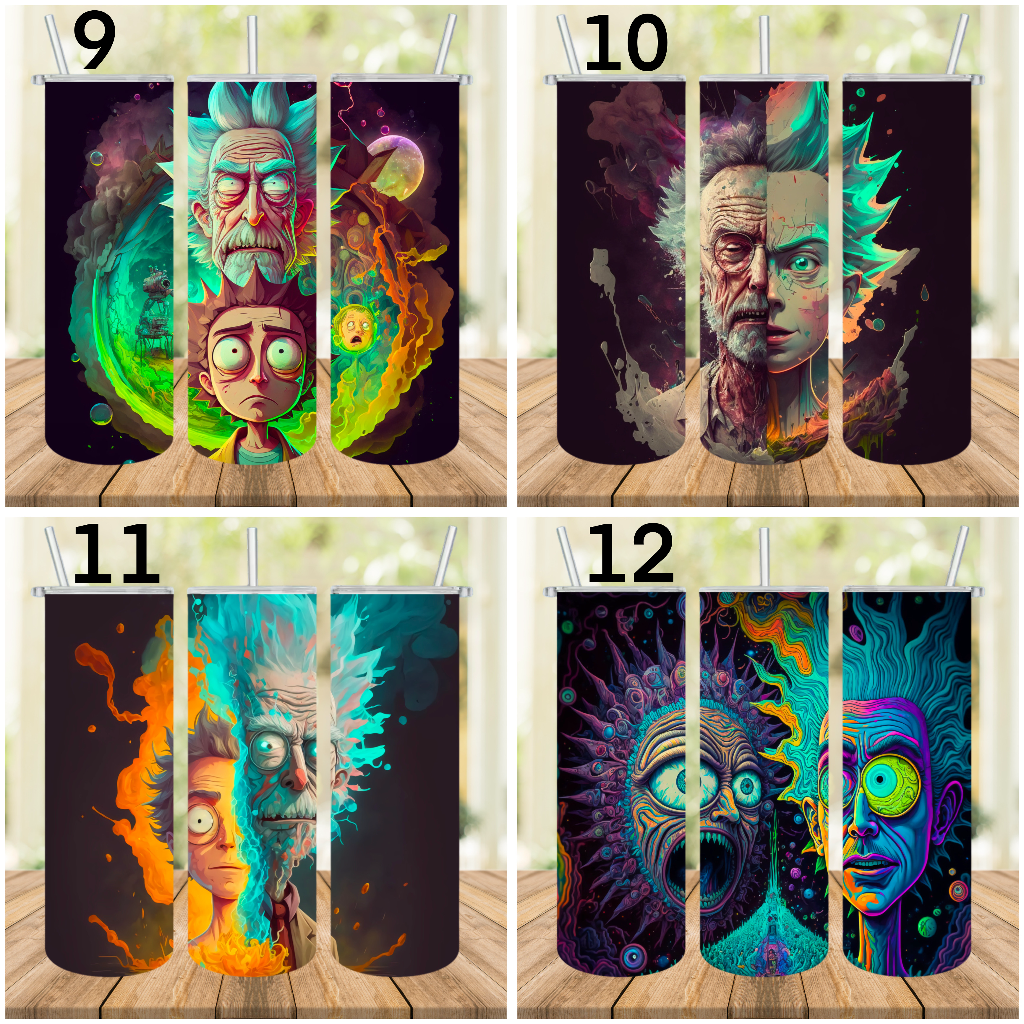 Rick & Morty 20oz Tumbler