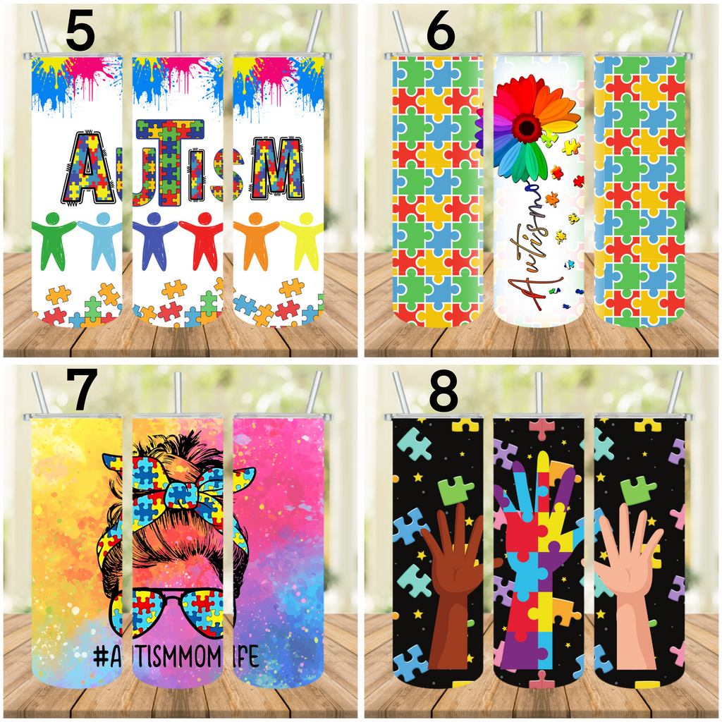 Autism Awareness 20oz Tumbler