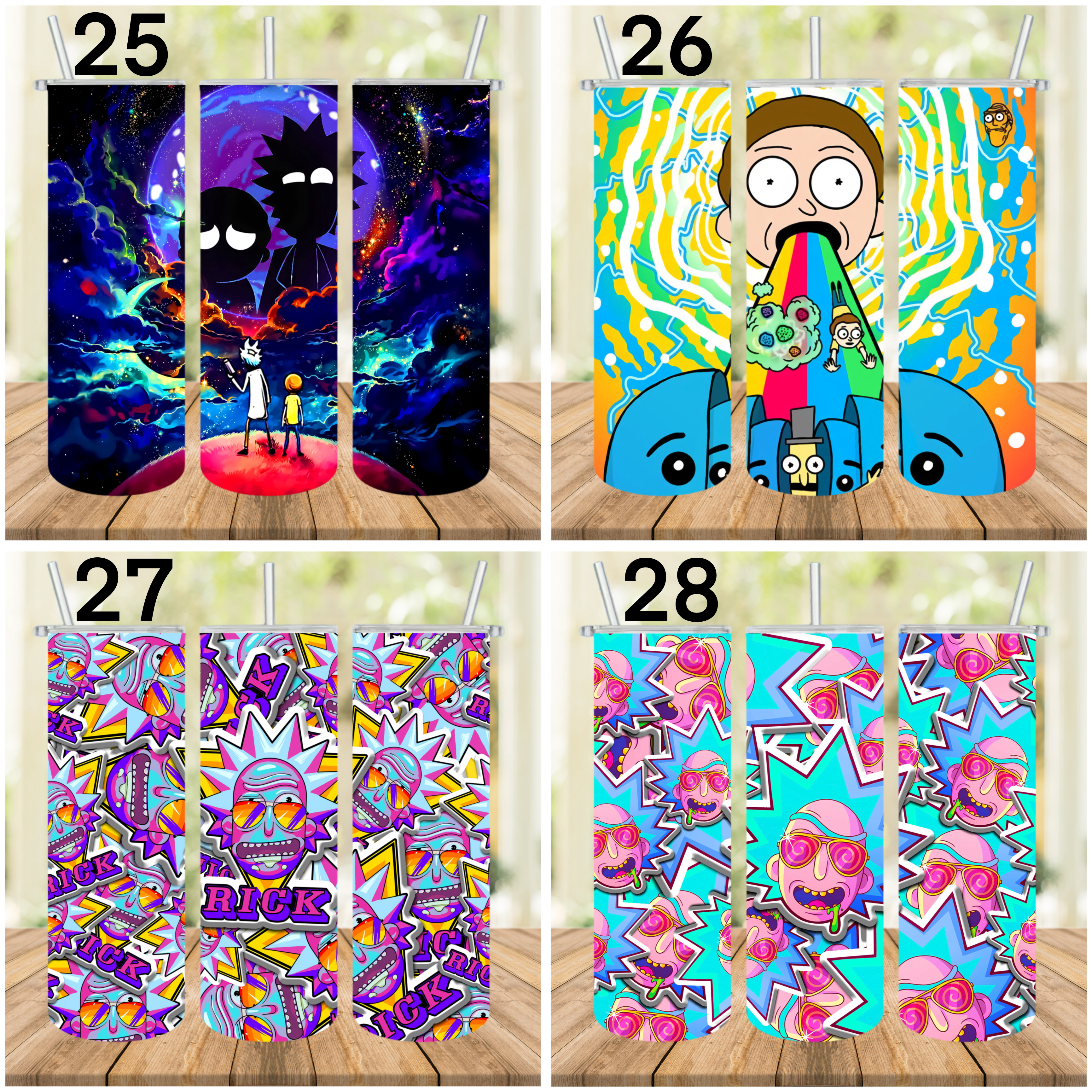 Rick & Morty 20oz Tumbler