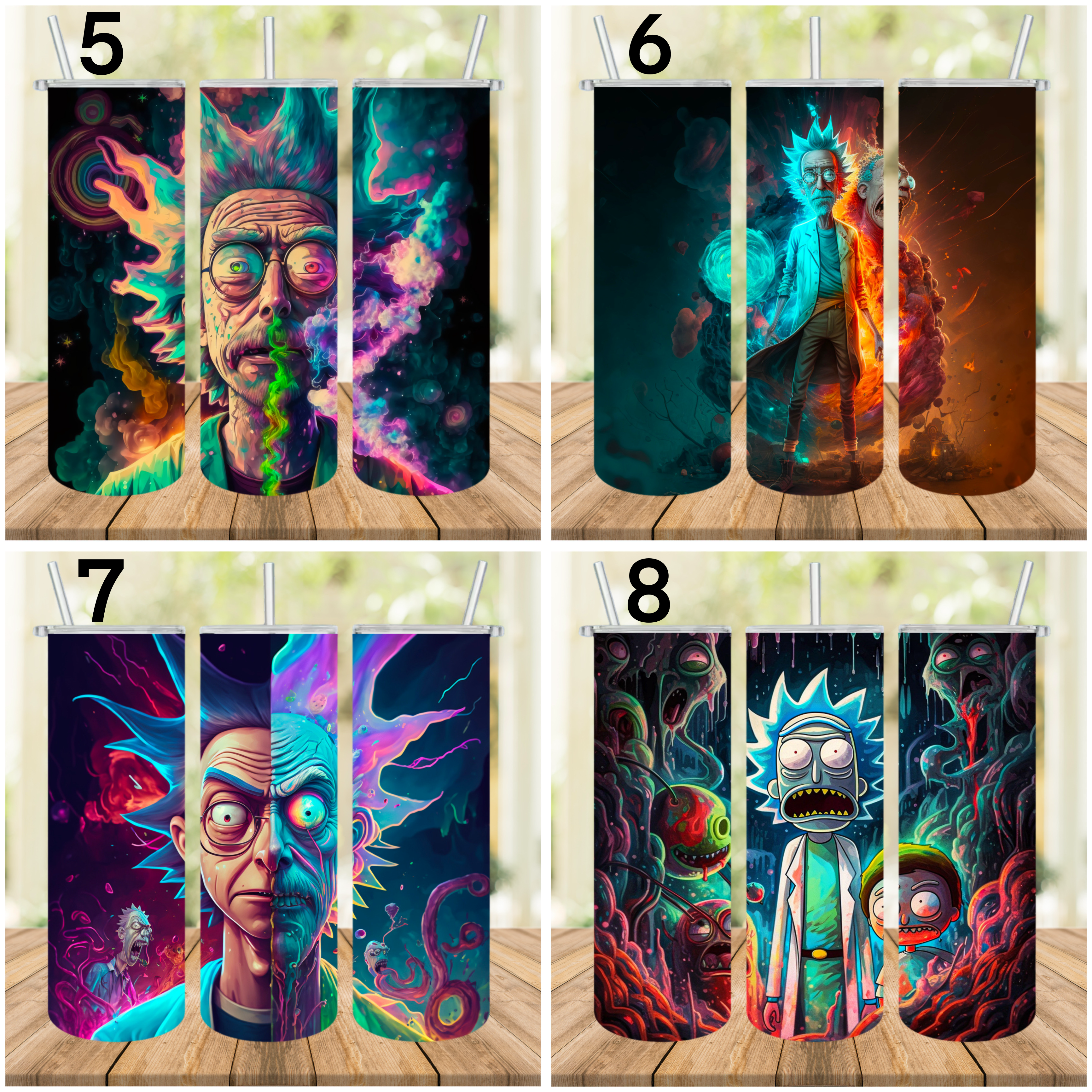 Rick & Morty 20oz Tumbler