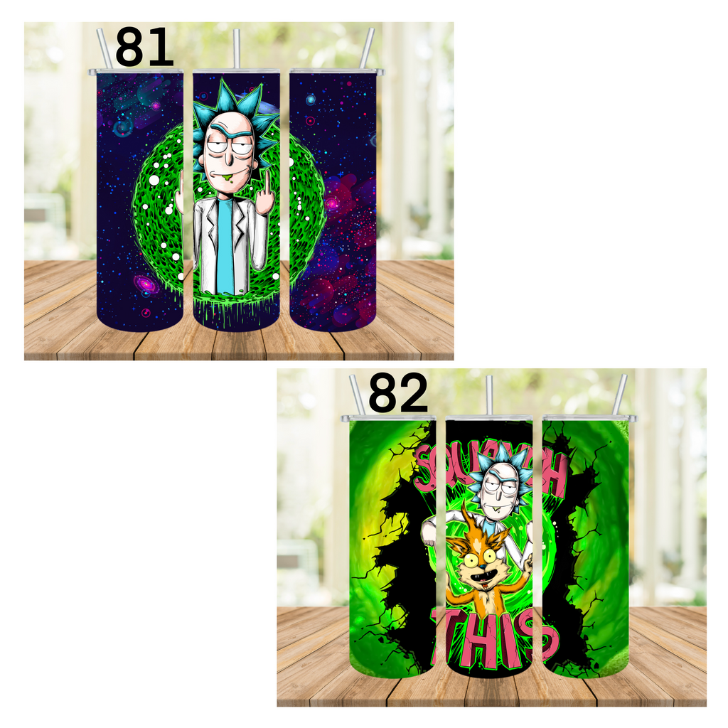 Rick & Morty 20oz Tumbler