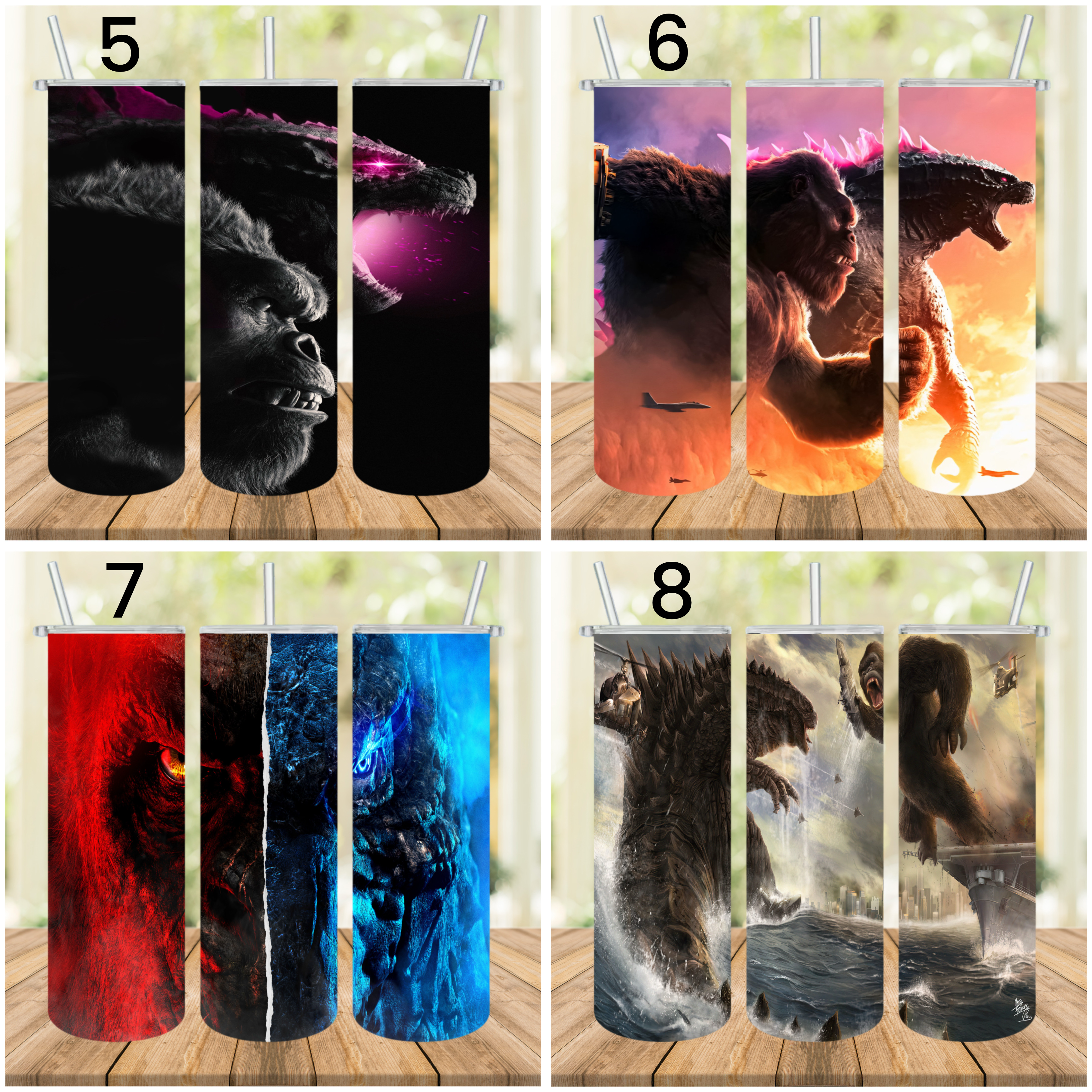 King vs. Kong 20oz Tumbler