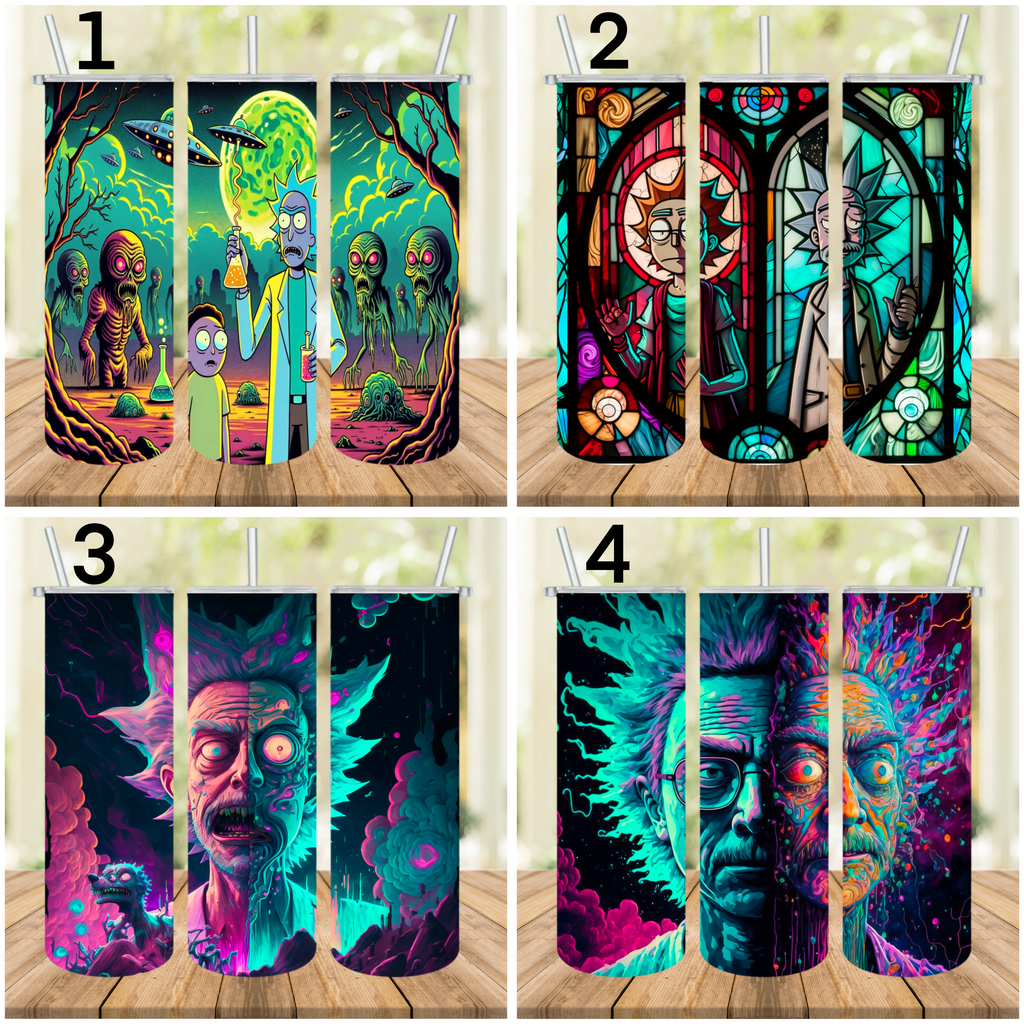 Rick & Morty 20oz Tumbler