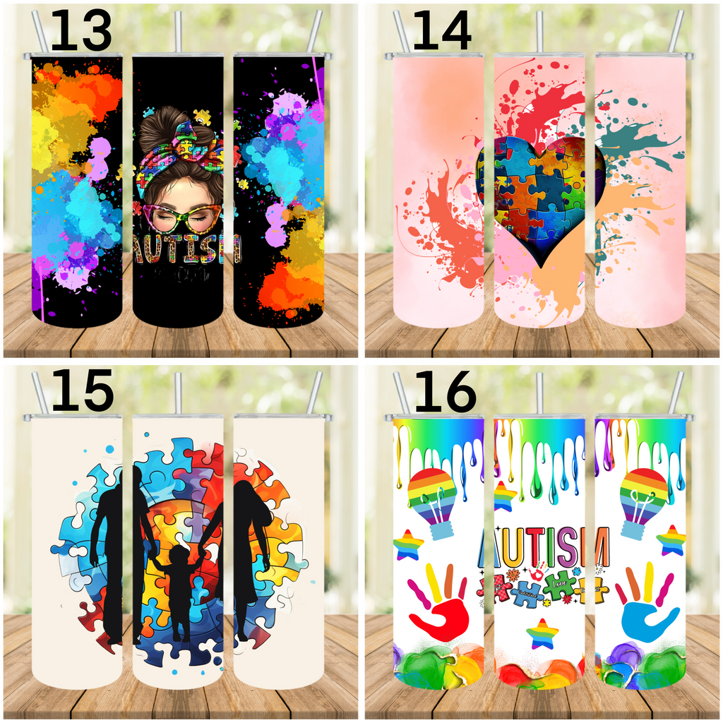 Autism Awareness 20oz Tumbler