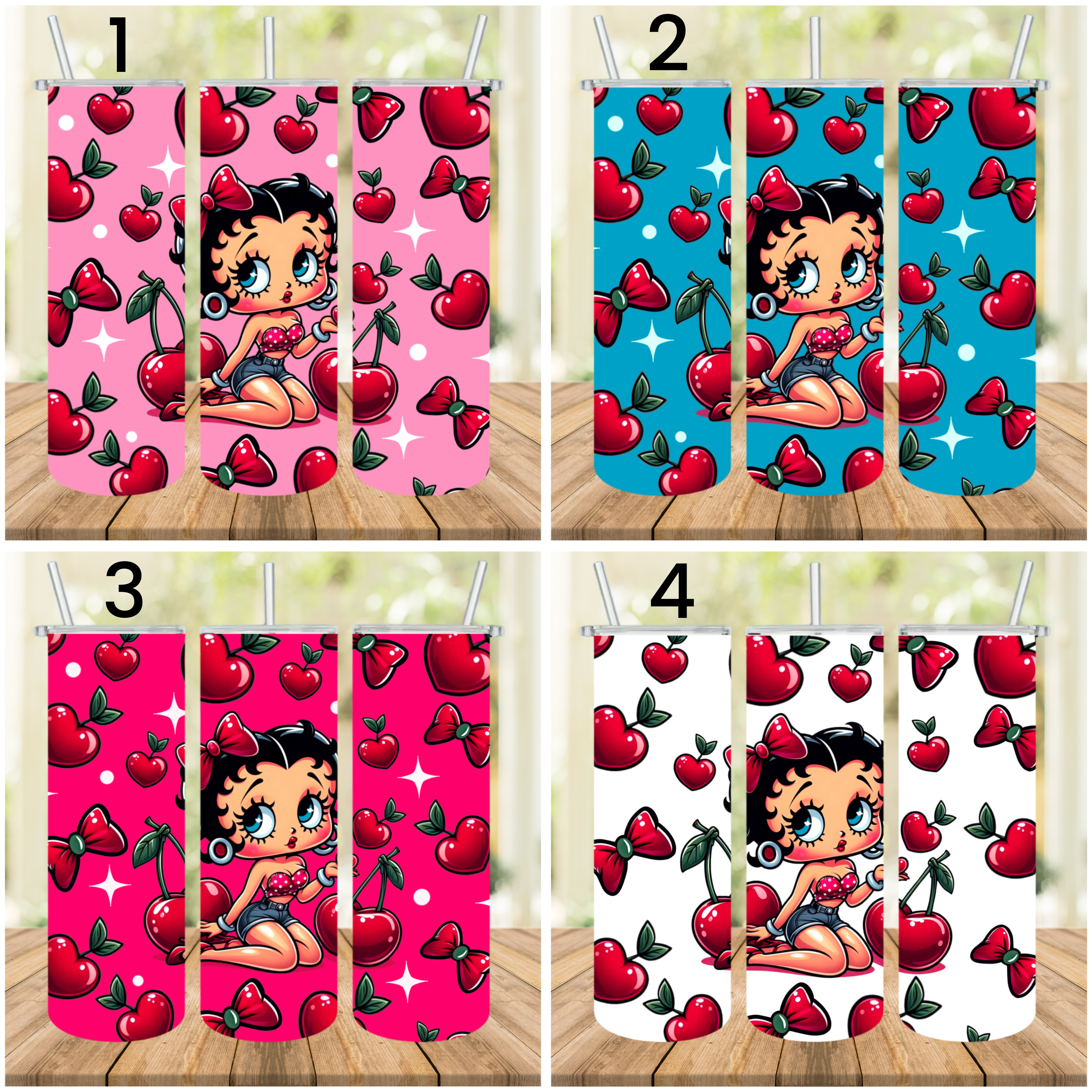 Betty Boop 20oz Tumbler