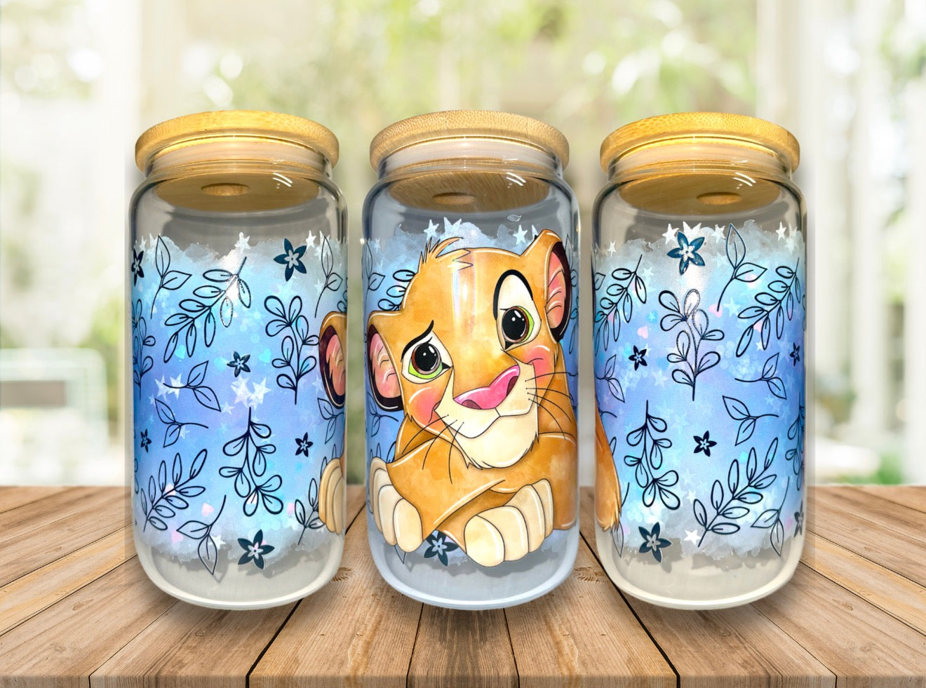 The Lion King 16oz Glass Cup