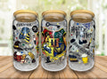 Harry Potter Houses 16oz Glass Cup