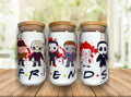 Friends Killer 16oz Glass Cup