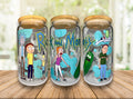 Rick & Morty 16oz Glass Cup