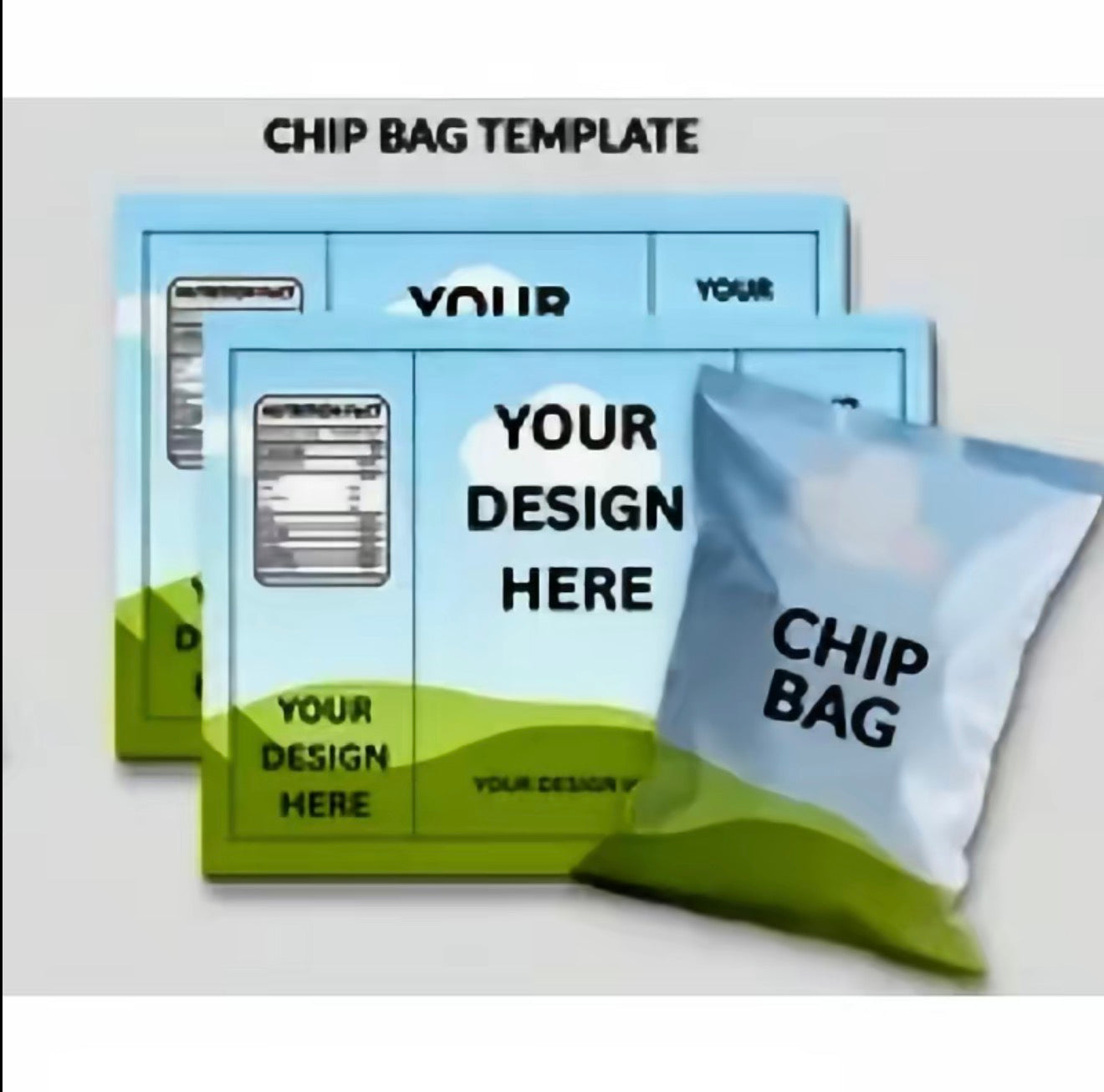 Personalized Chip Bags (unfilled)
