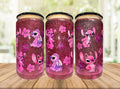 Stitch 16oz Glass Snowglobe Cup