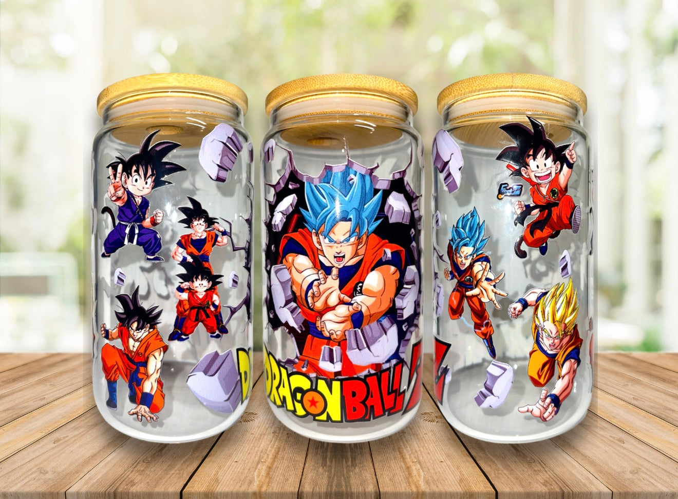 Dragon Ball Z 16oz Glass Cup