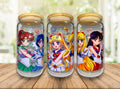 Sailor Moon 16oz Glass Cup