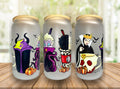 Disney Villains 16oz Matte Glass Cup