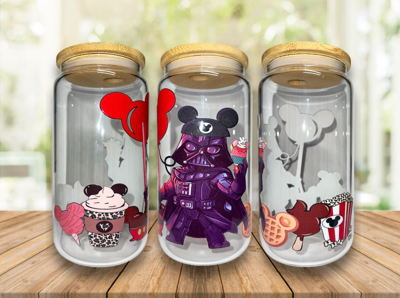 Disney Star Wars 16oz Glass Cup