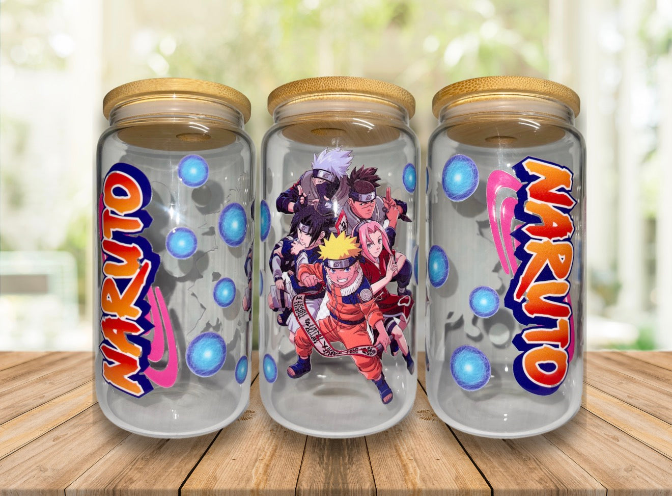 Naruto 16oz Glass Cup