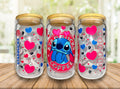 Stitch Starbucks 16oz Glass Cup