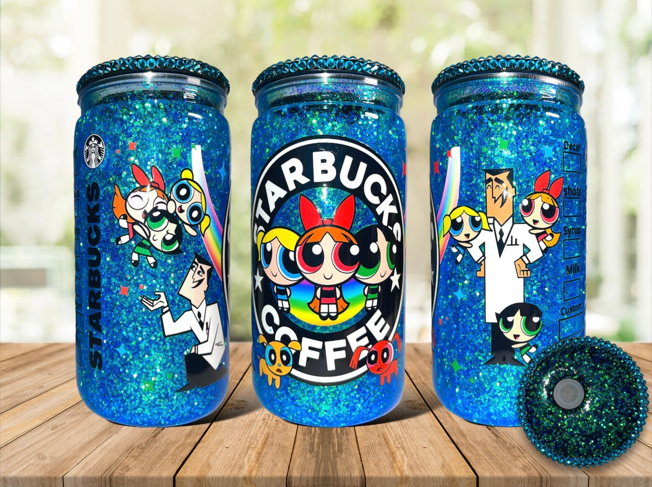 Powerpuff Girls 16oz Snowglobe Cup