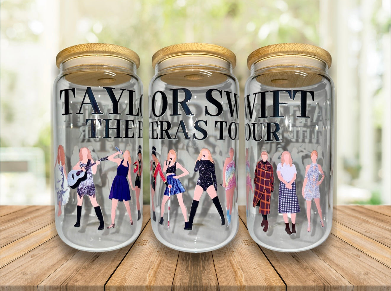 Taylor Swift The Era’s Tour 16oz Glass Cup