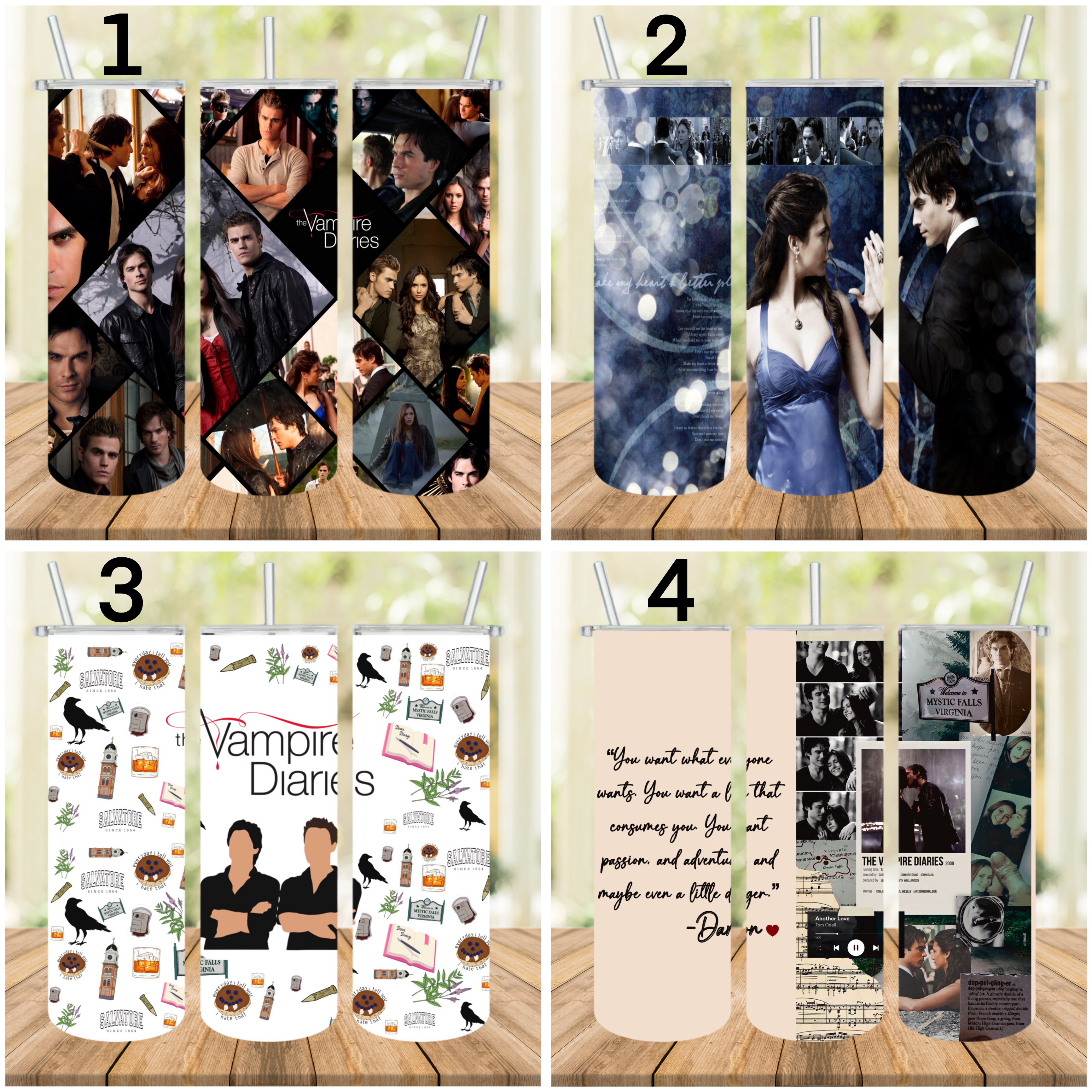 The Vampire Diaries 20oz Tumbler
